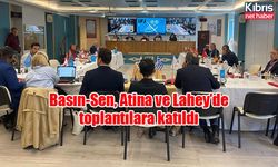 Basın-Sen, Atina ve Lahey’de toplantılara katıldı