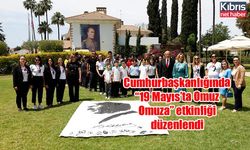 Cumhurbaşkanlığında “19 Mayıs’ta Omuz Omuza” etkinliği düzenlendi