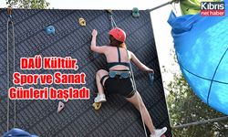 DAÜ Kültür, Spor ve Sanat Günleri başladı