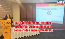 DAÜ Sağlık Bilimleri Fakültesi, Fizyoterapi ve Rehabilitasyon Bölümü’nden önemli temsiliyet