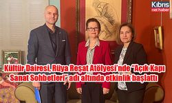 Kültür Dairesi, Rüya Reşat Atölyesi’nde “Açık Kapı Sanat Sohbetleri” adı altında etkinlik başlattı