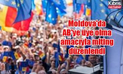 Moldova'da AB'ye üye olma amacıyla miting düzenlendi