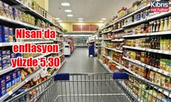 Nisan'da enflasyon yüzde 5,30