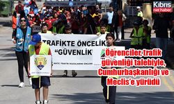 Öğrenciler, trafik güvenliği talebiyle, Cumhurbaşkanlığı ve Meclis’e yürüdü