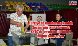 Türkiye’de Cumhurbaşkanlığı Seçimi’nin ikinci turunda KKTC’de oy verme işlemleri bugün sona eriyor