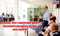 Başman: Spor camiasında adımız başarılarla geçiyorsa, bundan onur duyarım 