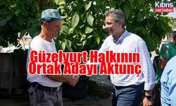 Güzelyurt Halkının  Ortak Adayı Aktunç