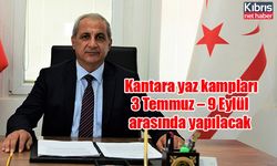 Kantara yaz kampları 3 Temmuz – 9 Eylül arasında yapılacak