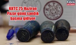 KKTC 25 Haziran Pazar günü sandık başına gidiyor