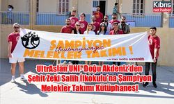 UltrAslan UNI- Doğu Akdeniz’den Şehit Zeki Salih İlkokulu’na Şampiyon Melekler Takımı Kütüphanesi