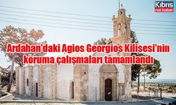 Ardahan'daki Agios Georgios Kilisesi'nin koruma çalışmaları tamamlandı