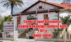 Cengiz Topel Hastanesi, Sağlık Bakanlığı randevu hattı 1101'e dahil edildi