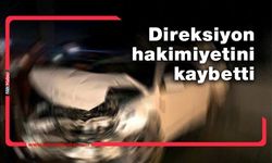 Alkollü sürücü su kanalına düştü