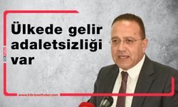 Şahali: "Ülkede gelir adaletsizliği var"