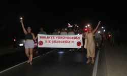 CTP, Güzelyurt’ta “karanlık yollar ve trafik sorunları” için yürüyüş düzenledi