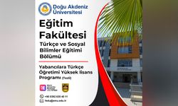 DAÜ Eğitim Fakültesi’nden “Yabancılara Türkçe Öğretimi” alanında yeni yüksek lisans programı