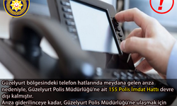 Güzelyurt Polis Müdürlüğü'ne ait telefon hatları arızalı...