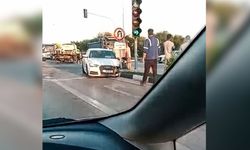 Girne-Alsancak Çevre Yolu'nda korkutan kaza