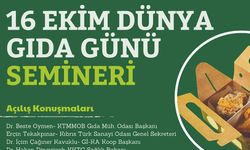 16 Ekim Dünya Gıda Günü seminerle kutlanıyor