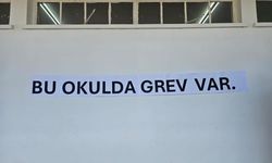 KTÖS, şiddet ve akran zorbalığına karşı Mehmetçik İlkokulu'nda uyarı grevi yaptı