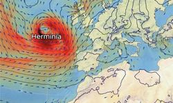 İspanya'da Herminia Fırtınası ulaşımda aksamalara neden oldu