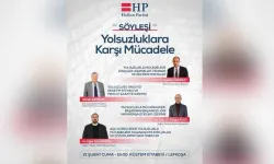 HP, cuma günü “Yolsuzluklara Karşı Mücadele” konulu söyleşi düzenliyor