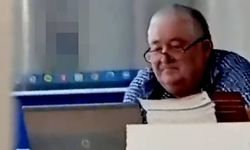 Derste porno izleyen öğretmen, yanlışlıkla görüntüyü sınıf tahtasına yansıttı