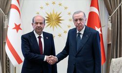 Cumhurbaşkanı Tatar, Türkiye Cumhuriyeti Cumhurbaşkanı Erdoğan ile görüştü