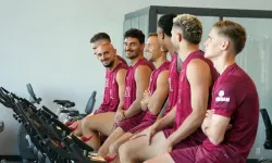 Galatasaray salonda çalıştı