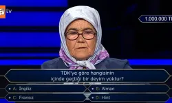 Günay Teyze, Kim Milyoner Olmak İster yarışmasında 1 milyonluk soruyu açtırdı