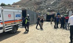 Elazığ'da maden ocağında göçük: Bir işçi mahsur kaldı