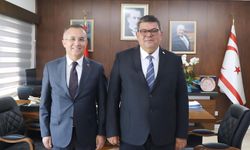 Maliye Bakanı Berova, Gaziantep Valisi Çeber'i kabul etti