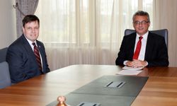 Cumhurbaşkanı Erhürman, Daniel Mangis ile görüştü