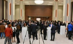 Cumhurbaşkanlığı'nda “Yeni Yıl Basın Resepsiyonu” düzenlendi: Her zaman telefonunuzun ucundayım