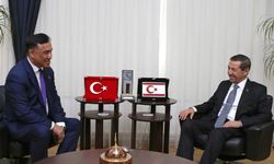 Dışişleri Bakanı Ertuğruloğlu, Azerbaycan Milletvekili Nasırov’u kabul etti