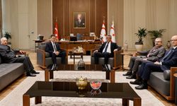 Cumhurbaşkanı Erhürman, Kamu Hizmeti Komisyonunu kabul etti