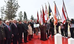 Şehit Hüseyin Ruso anıt mezarı başında düzenlenen törenle anıldı