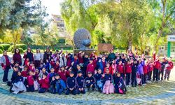 Gazi-Canbulat İlkokulu Öğrencileri Çağlayan Parkı’nda Fidan Dikti