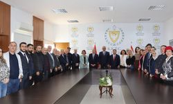 Çavuşoğlu, Türkiye- Kıbrıs Türk Cumhuriyeti İş Birliği Cemiyeti’ni kabul etti