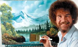 Bob Ross'un tabloları satışa çıkarıldı: 3 eser rekor fiyata alıcı buldu