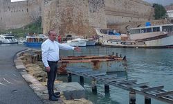 Bakan Ataoğlu, Girne Antik Limanı’nda yürütülen çalışmaları inceledi