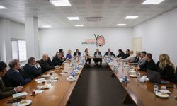 CTP'den Sanayi Odası'na ziyaret: Hedefimiz üretim ekonomisine geçiştir