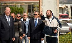 Üstel, Dikmen Sağlık Merkezi inşaatında inceleme yaptı