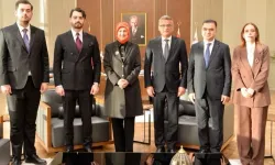 Tufan Erhürman, Kızılay Genel Başkanı Meriç’i kabul etti