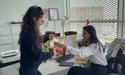 Ercan Havalimanı’nda kadınlar unutulmadı