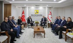 CTP, Kıbrıs Türk Ticaret Odası’nı ziyaret etti