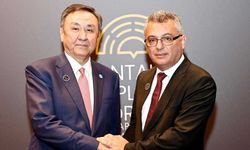 Erhürman, Türk Devletleri Teşkilatı Genel Sekreteri Ömüraliyev ile Görüştü