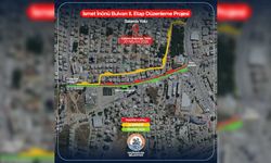 Gazimağusa’da yol çalışması: İsmet İnönü Bulvarı’nda trafik düzenlemesi