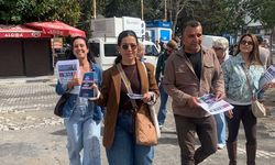 HP ilçelerde bilgilendirici el broşürleri dağıttı