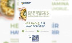 DAÜ’den öğrencilere güç veren destek: Öğrenci yemek destek programı